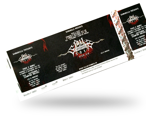 Ticket Fall Of Summer